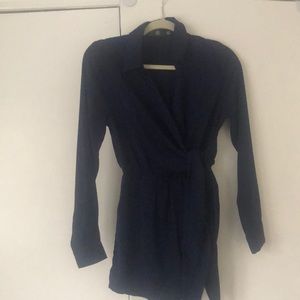 Misguided wrap romper